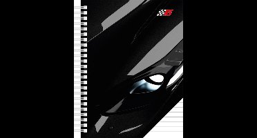 Kangaro spiraalboek - Race (RS) - A5 - lijn - 160 pagina's - 60 grams - schoolschrift - K-22212