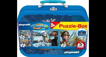 Schmidt Puzzel 4 in 1 Playmobil 56511