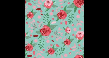 HOOODIE Zadeldekje Flowers