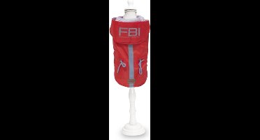 Croci - Hondenjas Regenjas - Vancouver FBI waterproof Rood - 60 cm
