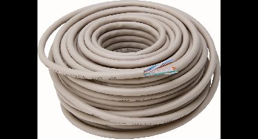 KOPP UTP kabel | CAT6 | Internet kabel |  lengte 20 meter | grijs