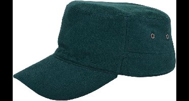 Benza Luxe Leger Cap Muts Donkergroen