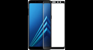 Screenprotector geschikt voor Samsung A8 2018 - Full Screen Protector Glas