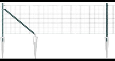 vidaXL - Hekpaal. - Groen