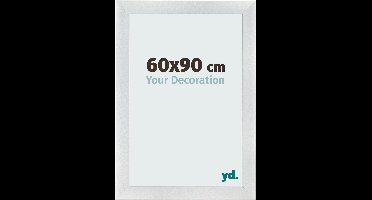 Your Decoration - Fotolijst 60x90 cm - MDF - Zilver Mat - Pisa