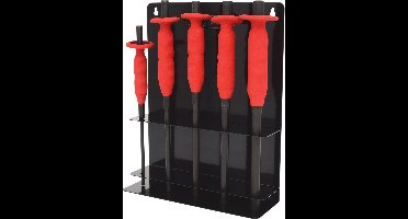 KS TOOLS Ponsset met handvat 5 stuks 6-14 mm - 156.0020