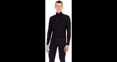 Santini Redux Power Wool™ Thermo Jas Zwart S Man,Vrouw