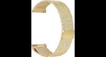 Milanese RVS Bandje - Geschikt voor Huawei Watch GT 6 (Pro) 46mm / Watch 5 46mm / Ultimate / Ultimate 2 - Goud