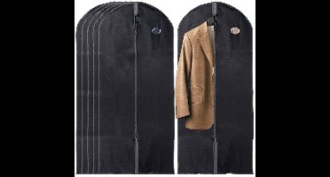 Kledinghoes 60x135 cm 6 stuks - Kledingzak - Opbergtas Kleding - Opbergzak