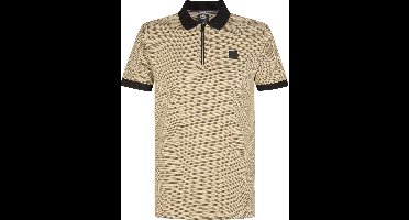 Petrol Industries - Heren Piqué polo Turbo - Oranje - Maat XL