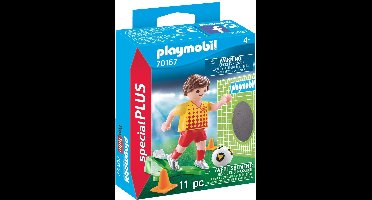 PLAYMOBIL  Voetballer met doel - 70157