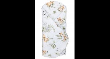 Baby-inbakerdoek 80x80 cm met kokosinleg, groen