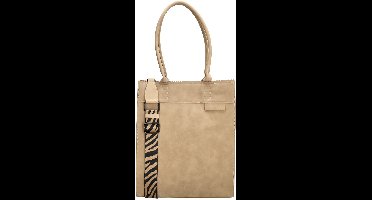 Zebra Trends Merel Shopper - Dames Tas - Zand