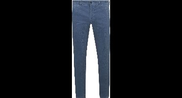 Suitable Chino broek Plato Corduroy Blauw - Maat 52 - Heren - Ribstructuur - Volwassen mannen - Mannen broeken