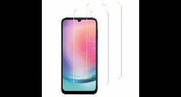 Accezz Screen protector - Geschikt voor Samsung Galaxy A25 (5G) - 2 pack glass screenprotector