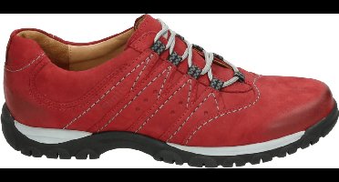 Mephisto Mobils - ILYANA SILK - Dames veterschoenen - Kleur: Rood - Maat: 39