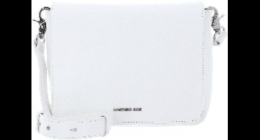 MANDARINA DUCK schoudertas Mellow Leather Hunting Bag Blanc wit