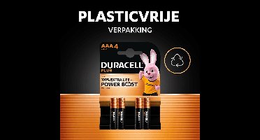 Duracell Alkaline Batterijen Mainline Bst AAA - 4 x 4 stuks - Voordeelverpakking