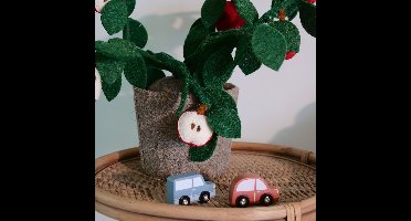 KidsDepot Plant Apple Vilt - Sierplant - Kunstplant - Kinderkamer of woonkamer