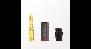 LogiLink Bananenstecker-Set 4-teilig 2 Paar für Kabeldurchmesser bis 4 qmm-, 1 stuk(s)