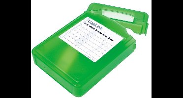 Afsluitbare bescherm box voor 3,5'' HDD / groen