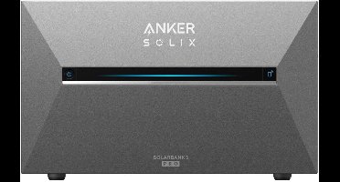 Anker SOLIX Solarbank 3 - E2700 Pro - 2.688wh - Thuisbatterij voor zonnepanelen - Thuisbatterij met Stekker - Plug and Play -