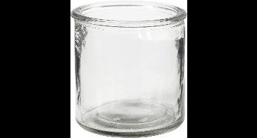 Waxinelicht, h: 7,8 cm, d: 7,8 cm, 6 stuks