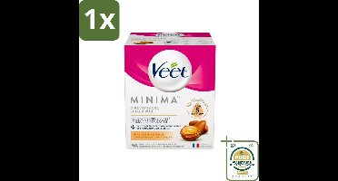 1 x Veet - Warme Wax - Orientaalse Ontharings Wax - Minima - Arganolie - 250ml- Ontharing - Haarentfernung - Suikerwax - Arganolie - Zachte Huid