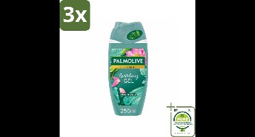 3 x Palmolive Douchegel Thermal Revitalising Gel 250 ml - Grootverpakking - Douchegel - Algen - Lotusbloem - Revitaliserend - Hydraterend