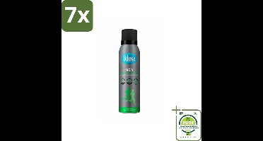 7 x Odorex Deodorant Spray For Men Fresh Protection 150 ml - Grootverpakking - Deodorant - Mannen Deodorant - Langdurige Frisheid - Antitranspirant - Sport Deodorant