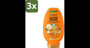 Garnier Loving Blends Argan- en Cameliaolie Conditioner 250 ml - Bulkverpakking - 3 stuks