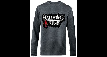 Stranger Things Hellfire Club Heren Sweatshirts - donkergrijs - XL