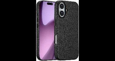 Accezz Hoesje - Geschikt voor iPhone 17 - geschikt voor MagSafe Leather Backcover - Black