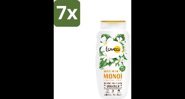 7 x Lovea – Douchegel – Sulfaatvrij Monoï – Zachte reiniging – 400 ml - Koffiezetapparaat