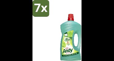 Andy - Vertrouwd - Allesreiniger - Fris & Vertrouwd - 1L - Bulkverpakking - 7 stuks