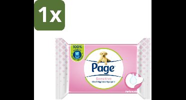 1 x Page – Vochtig Toiletpapier – Sensitive Navulling – 38 doekjes - Koffiezetapparaat