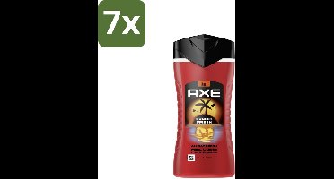 Axe – Douchegel 3-in-1 – Sunset Fresh – 250 ml - Bulkverpakking - 7 stuks