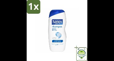 1 x Sanex - Shampoo - Anti-Roos - Tegen Schilfers - 250 ml - Roos Shampoo - Anti Roos Shampoo - Kalmerende Shampoo - Hoofdhuidverzorging - Roos Verhelpen