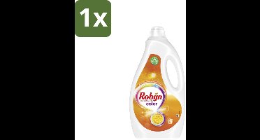 1 x Robijn - Color - Vloeibaar Wasmiddel - 60 Wasbeurten - Kleurbehoud - Vloeibaar Wasmiddel - Gekleurde Was - Biologisch Afbreekbaar - Duurzaam Wasmiddel