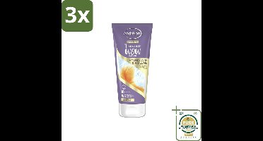 3 x Andrélon - WOW - 1 Minuut Masker - Hydratatie & Volume - 180 ml - Grootverpakking - 1 Minuut Masker - Hydraatatie - Volume Haar - Fijn Haar Verzorging - Luchtig Haar