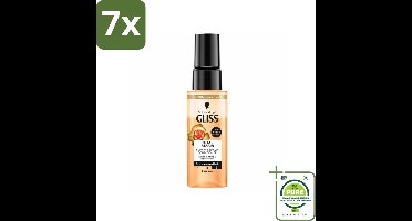 7 x Gliss - Total Repair - Express Repair Conditioner - Deep Care - 70 ml - Grootverpakking - Haar Conditioner - Leave-in Conditioner - Beschadigd Haar - Droog Haar - Haar Herstel