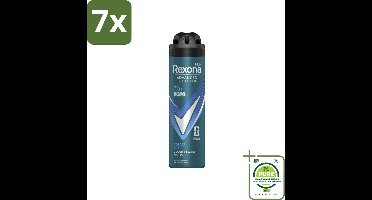 7 x Rexona Men - Deodorant Spray - Cobalt Dry - Sportieve Frisheid - 150 ml - Grootverpakking - Rexona Men - Antitranspirant - Deodorant - 72 Uur Bescherming - MotionSense