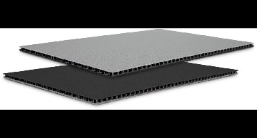 Adam Hall 0546BG SolidLite® plaat zwart/grijs 4.5 mm 2500 x 1250 mm (per stuk)