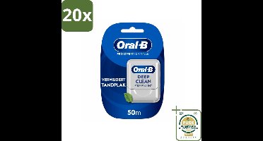 20 x Oral-B - Pro-Expert Advanced – Flosdraad – 50 m – Tandzijde - Grootverpakking - Koffie - Koffiezetapparaat - Koffiezetapparaat