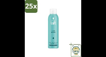 25 x Taft - Texturizing Spray - Aloe Boost - Lichtgewicht volume - 150 ml - Grootverpakking - Haarspray - Textuur Spray - Aloe Vera - Niacinamide - Volume Haar