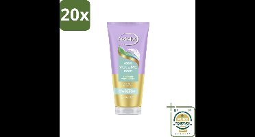20 x Andrélon – Haarmasker WOW – Kokos Volume Boost – 180 ml - Grootverpakking - Haarmasker - Volume Boost - Kokos Volume - Fijn Haar - Futloos Haar