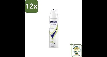 Rexona - Deodorant Spray - Advanced Protection Stress Control - Tegen Stresszweet - 150 ml - Voordeelverpakking - 12 stuks - Stress - Zweet