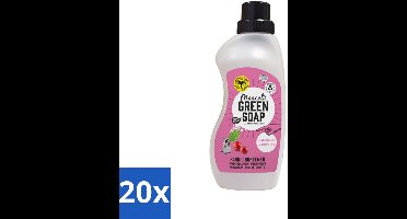 Marcel's Green Soap - Wasverzachter - Patchouli & Cranberry - Zachte frisheid - 30 Wasbeurten - 750 ml - Bulkverpakking - 20 stuks