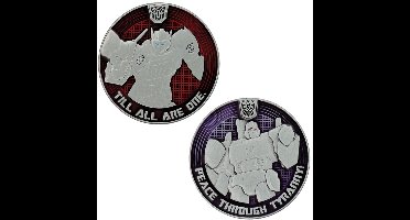 FaNaTtik Transformers Generation 1 Collectable Coin G1 Autobots vs Decepticons Limited Edition 4 cm Coins
