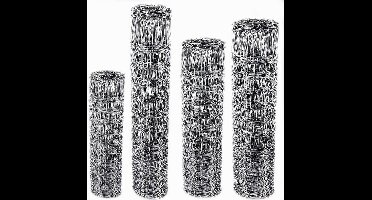 50m wild hek, bosomheining, weilandomheining, draadomheining, geknoopt gaas 180/16/15